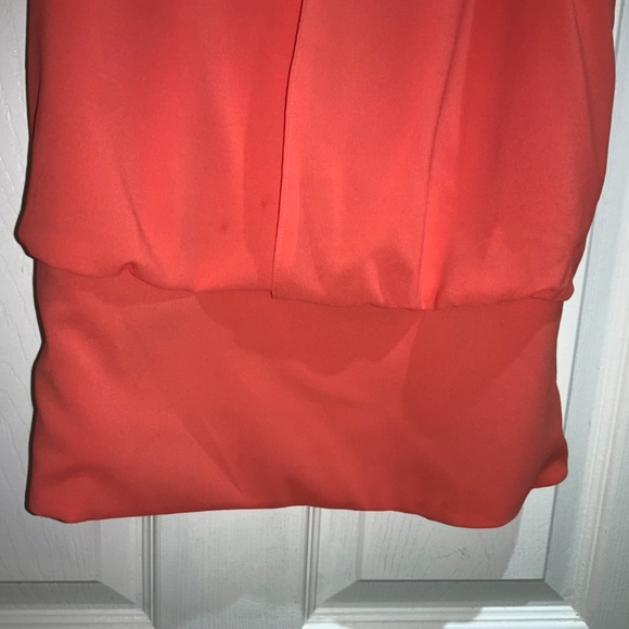 Ann Taylor halter neckline top sz 6P sleeveless back zip banded waist - Picture 2 of 6